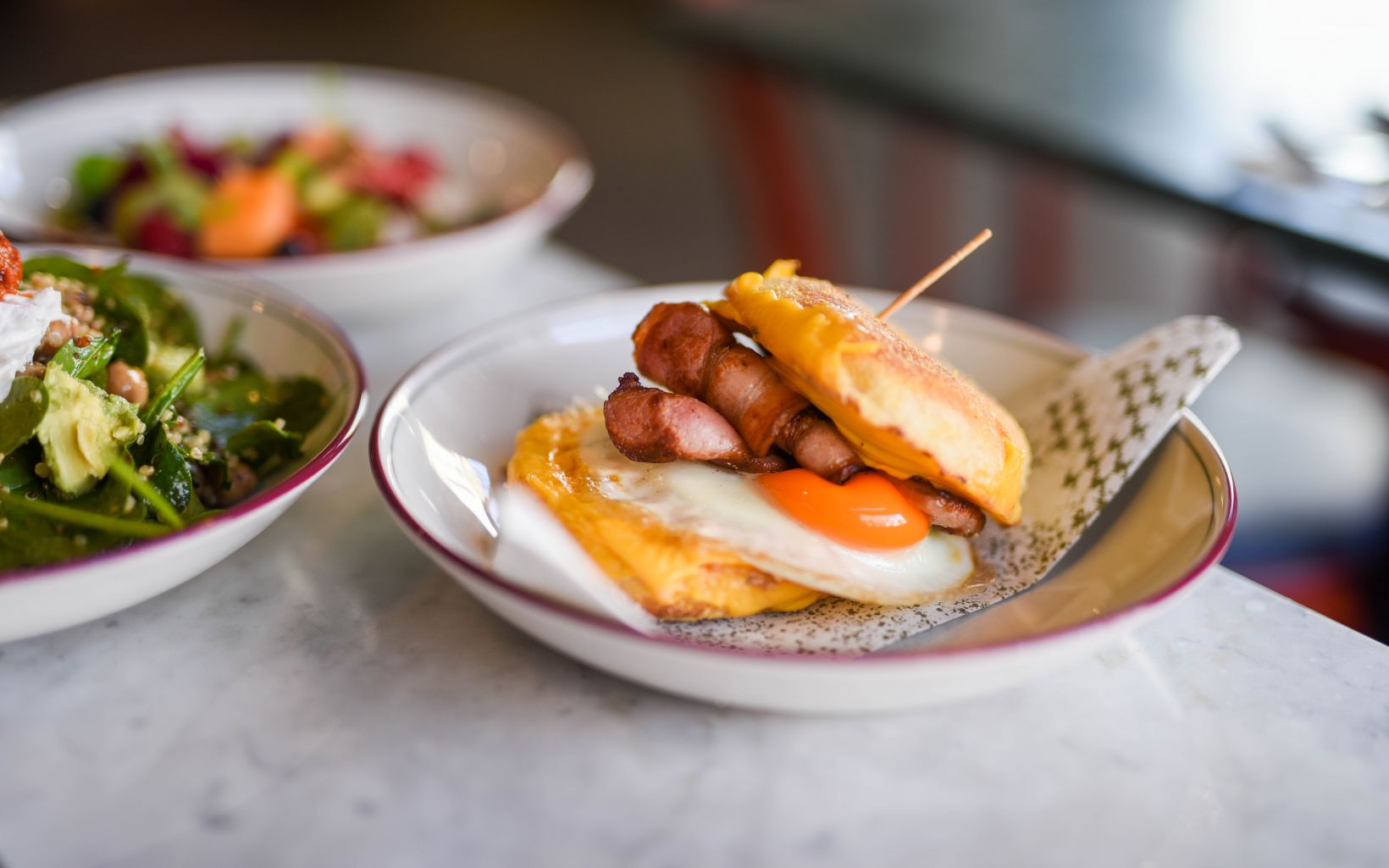 Egg Bacon Cheese Muffin Breakfast Shutterstock