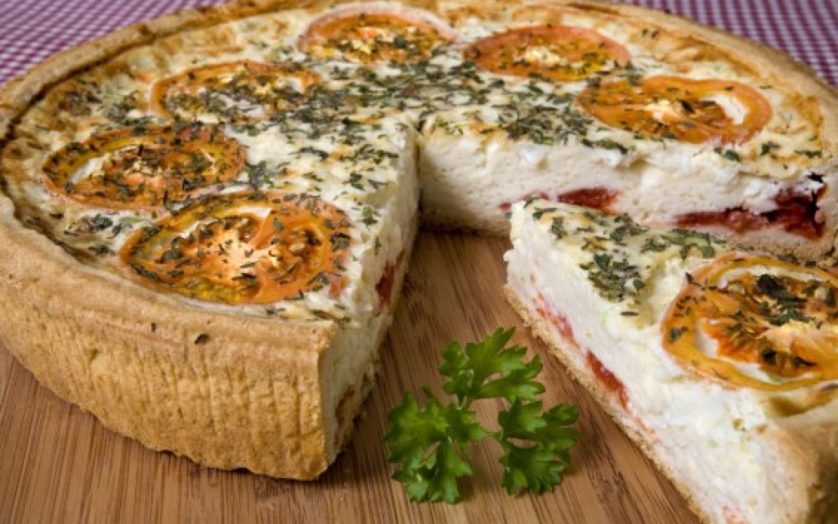 64358 Tomato And Basil Quiche Dec22