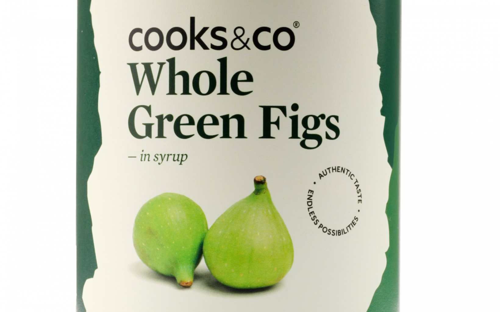 Holdsworth Foods › Green Figs in Syrup Cooks & Co