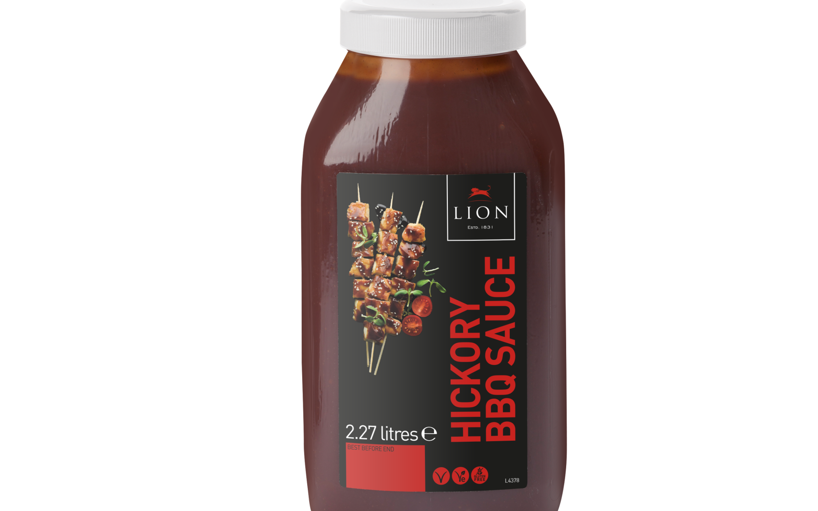 9918 Lion Hickory Bbq Sauce 2 27l Whitelid Oct23