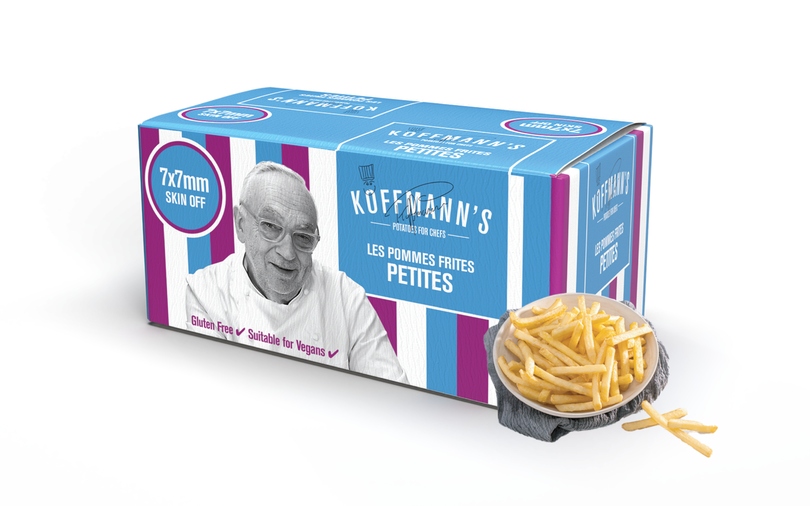 23465 Koffmann S Frozen Range A5 Postcards Ai Les Pommes Frites Petites Oct22