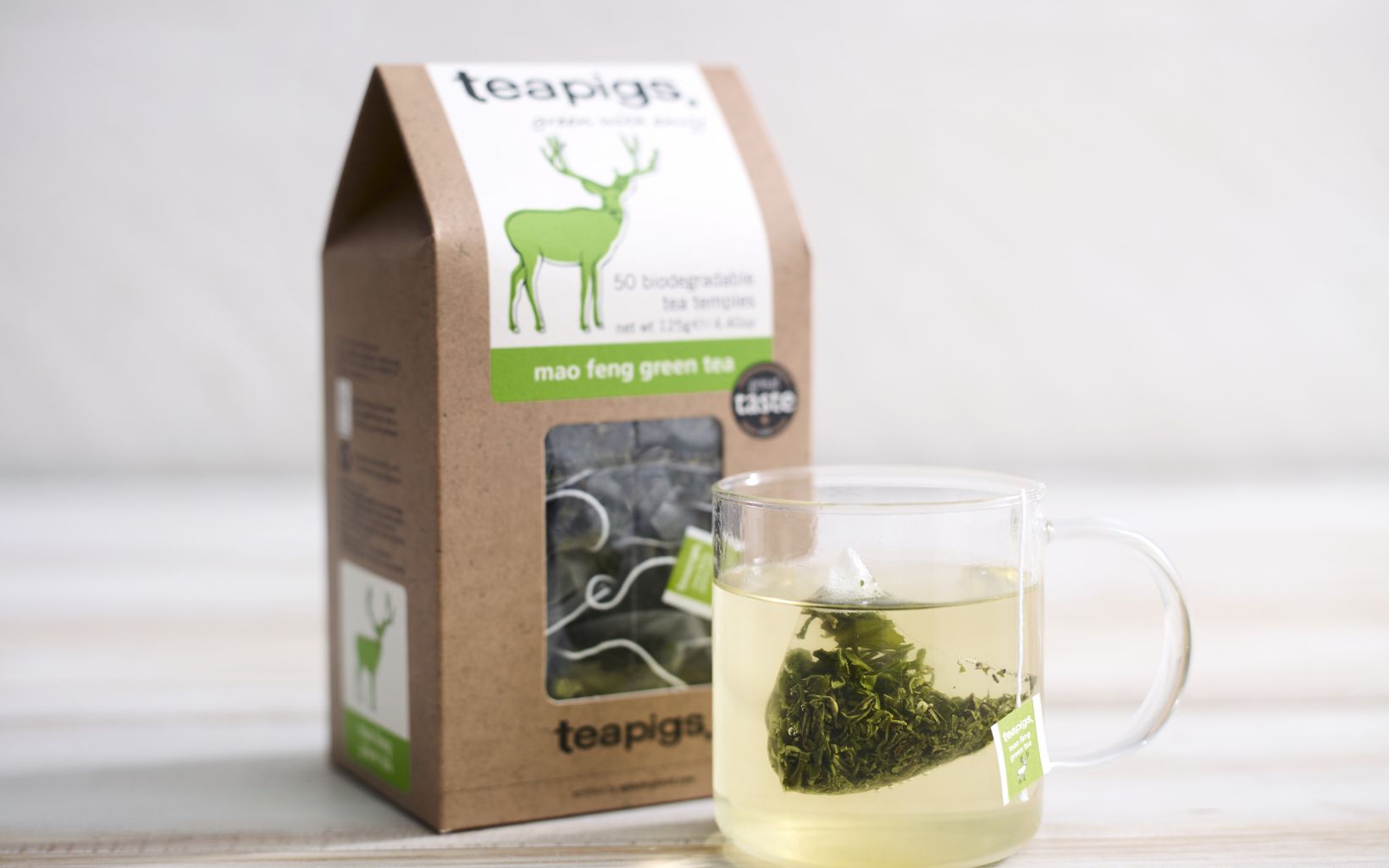Holdsworth Foods › Mao Feng Green Tea Teapigs