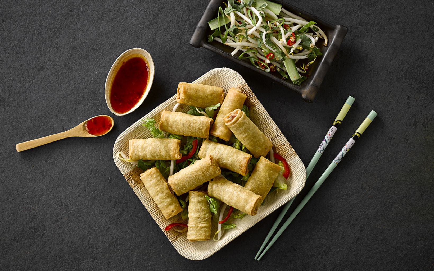 84248 26456 3567 Mini Veg Spring Rolls Re X20 800145 Mar 19