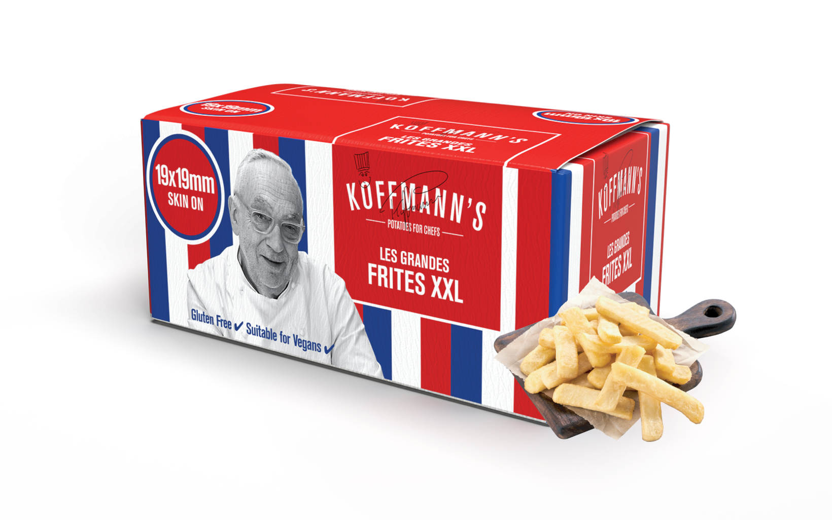 37835 Koffmann S Frozen Range A5 Postcards Ai Les Grandes Frites Xxl Oct22