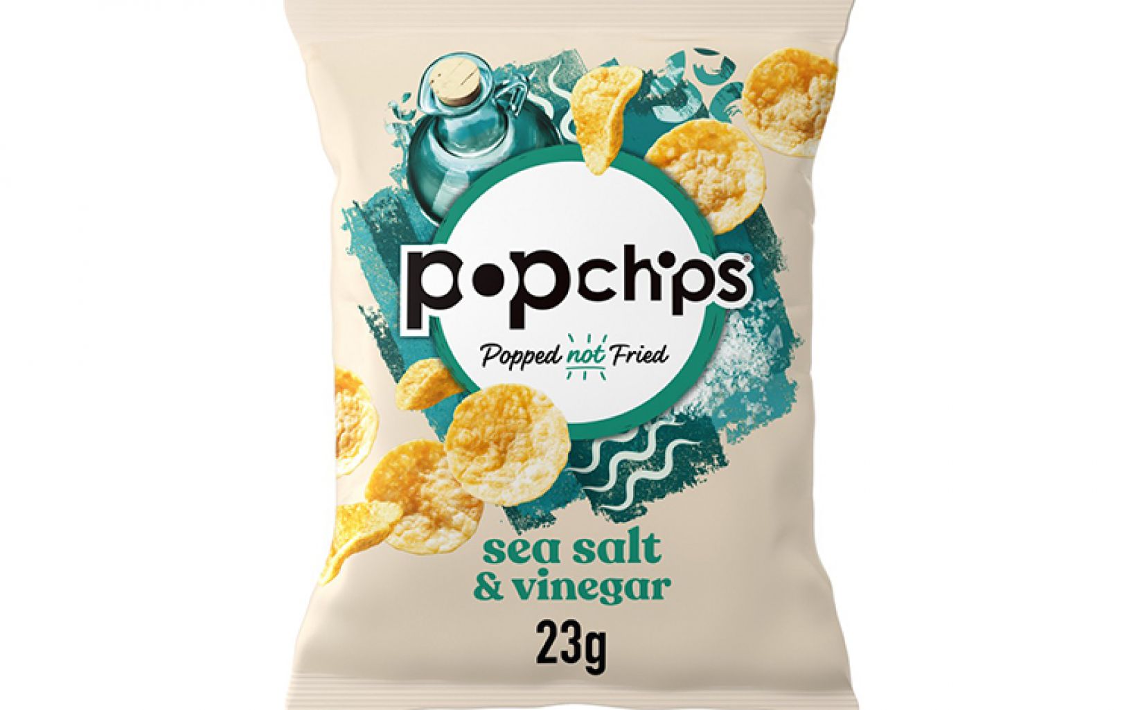 60905 701431 Popchips Sea Salt Vinegar Crisps 23g 708678 Wk214 Edit