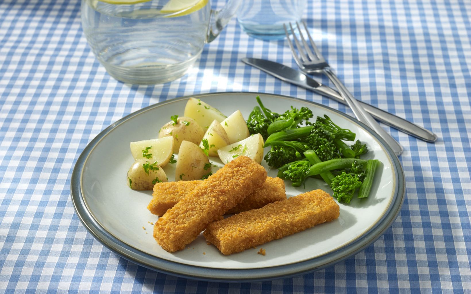 44909 Breaded Minced Pollock