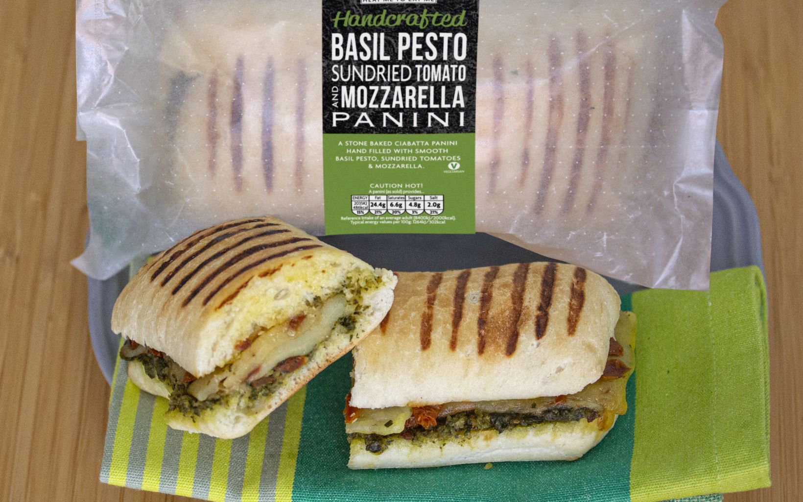 74628 Pesto Sundried Panini Cut Product Pack