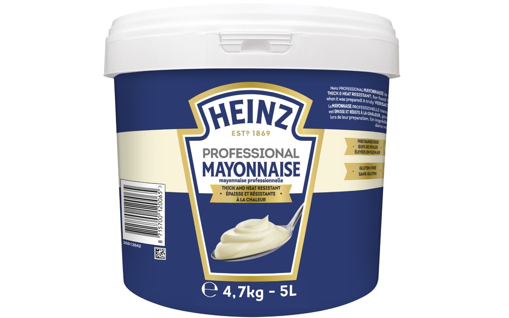 74423 21 35612842 402510025 Heinz Professional Mayonnaise 5l 1 Res Sep22