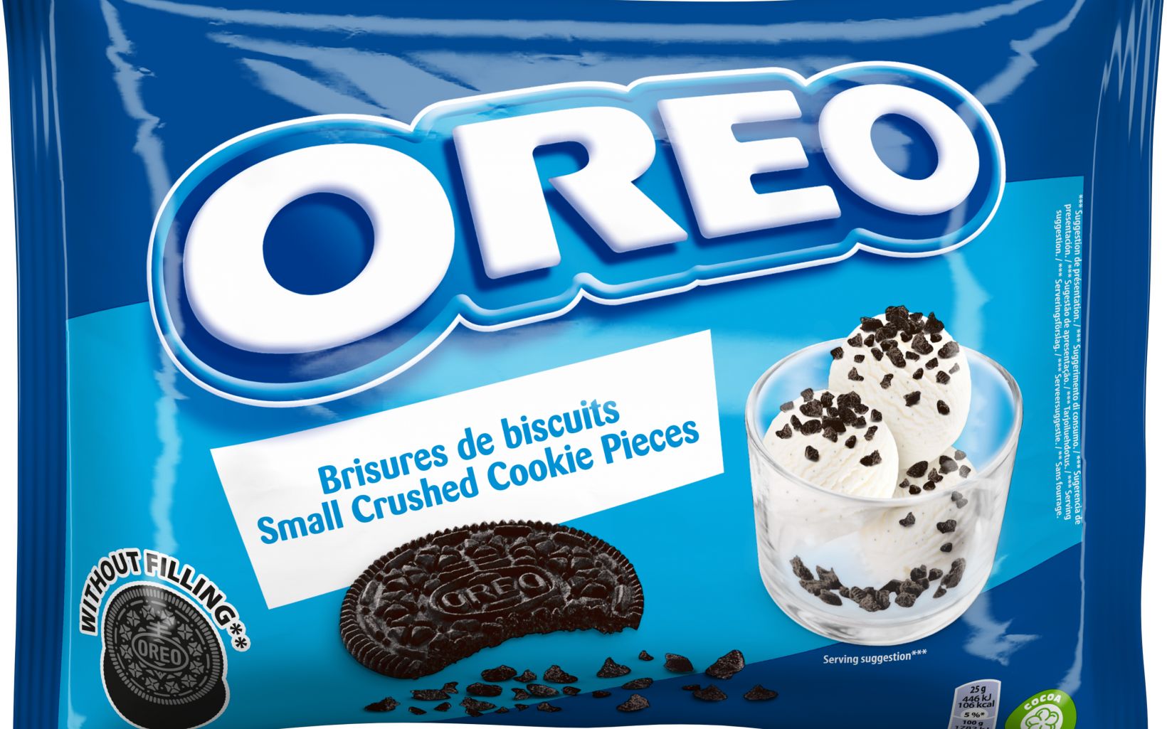 64726 Oreo Crumb No Filling 400g