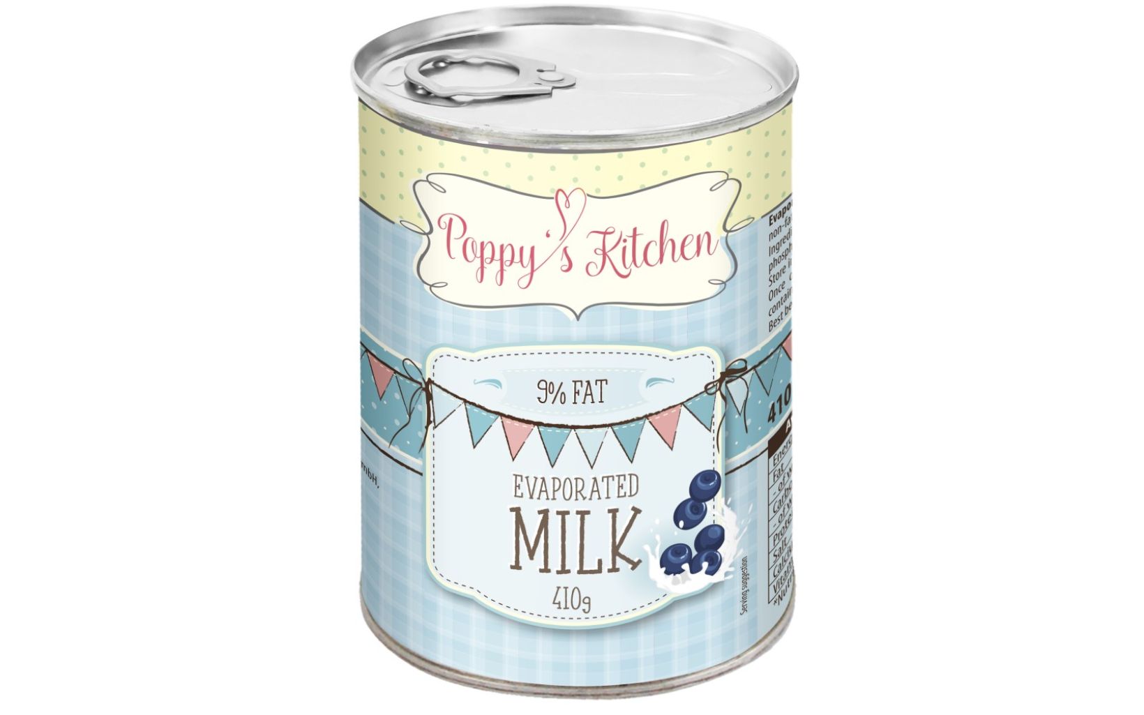 86152 Poppyskitchen Evaporated Milk